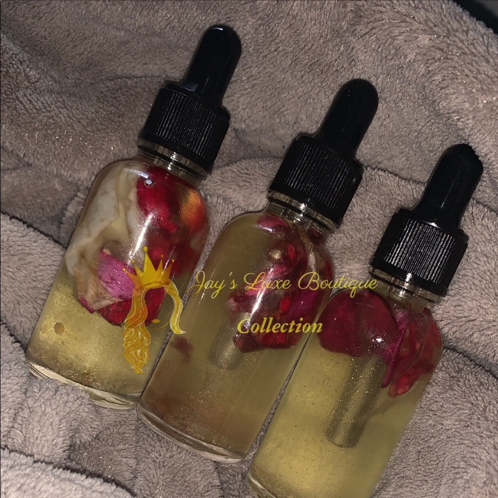 Rose infused oil